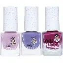 Miss Nella Nail Polish 3-Pack - Purple Unicorn