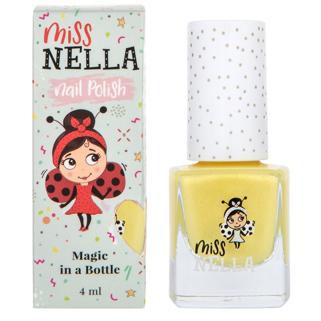 Miss Nella Kids Peel Off Odour Free Nail Polish - Banana Split