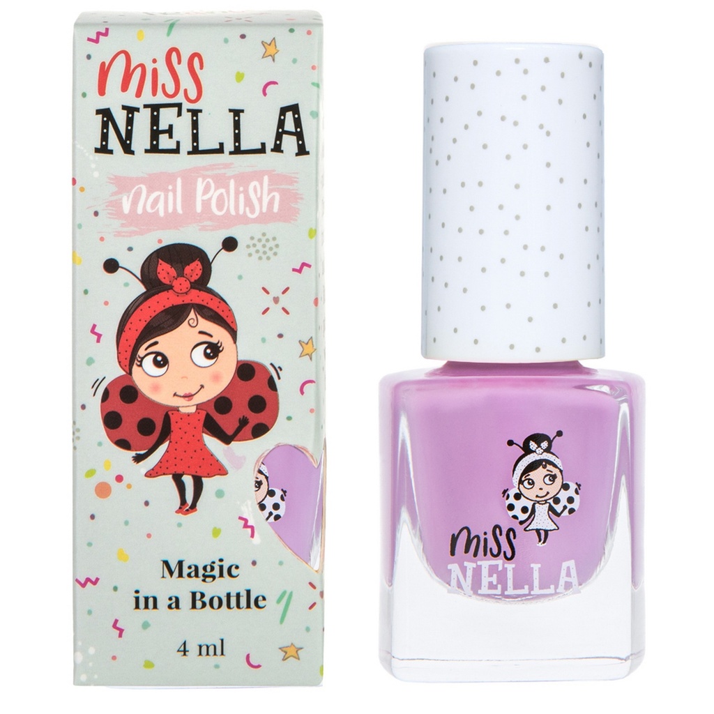 Miss Nella Kids Peel Off Odour Free Nail Polish - Bubble Gum