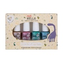 Miss Nella Nail Polish 4-pack - Dino Collection