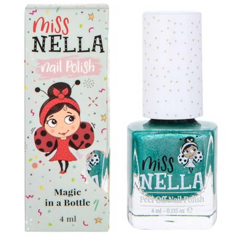 Miss Nella Kids Peel Off Odour Free Nail Polish - Dino-rific