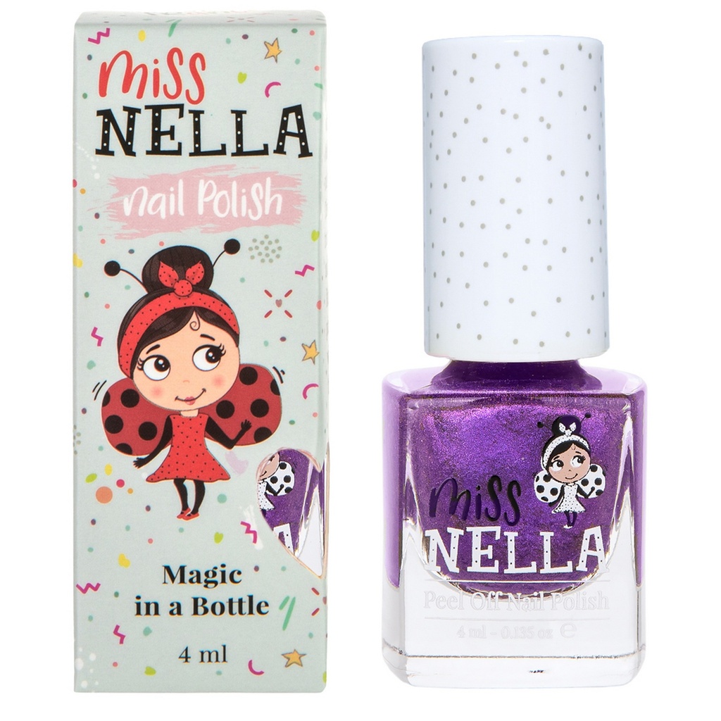 Miss Nella Kids Peel Off Odour Free Nail Polish - Galactic Unicorn