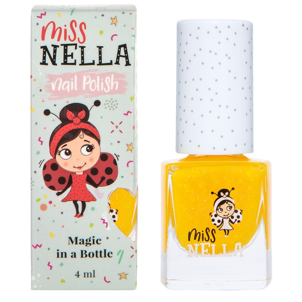 Miss Nella Kids Peel Off Odour Free Nail Polish - Honey Twinkles