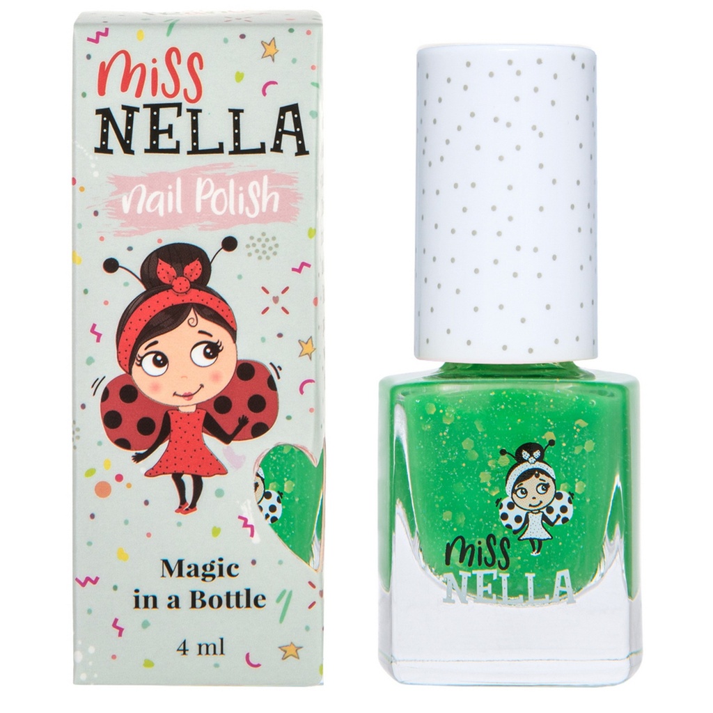 Miss Nella Kids Peel Off Odour Free Nail Polish - Kiss the Frog