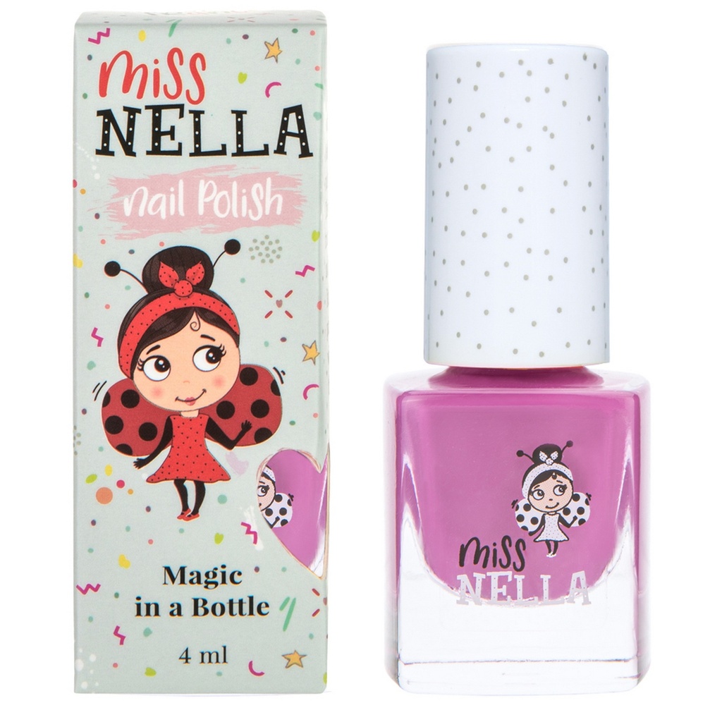 Miss Nella Kids Peel Off Odour Free Nail Polish - Little Poppet