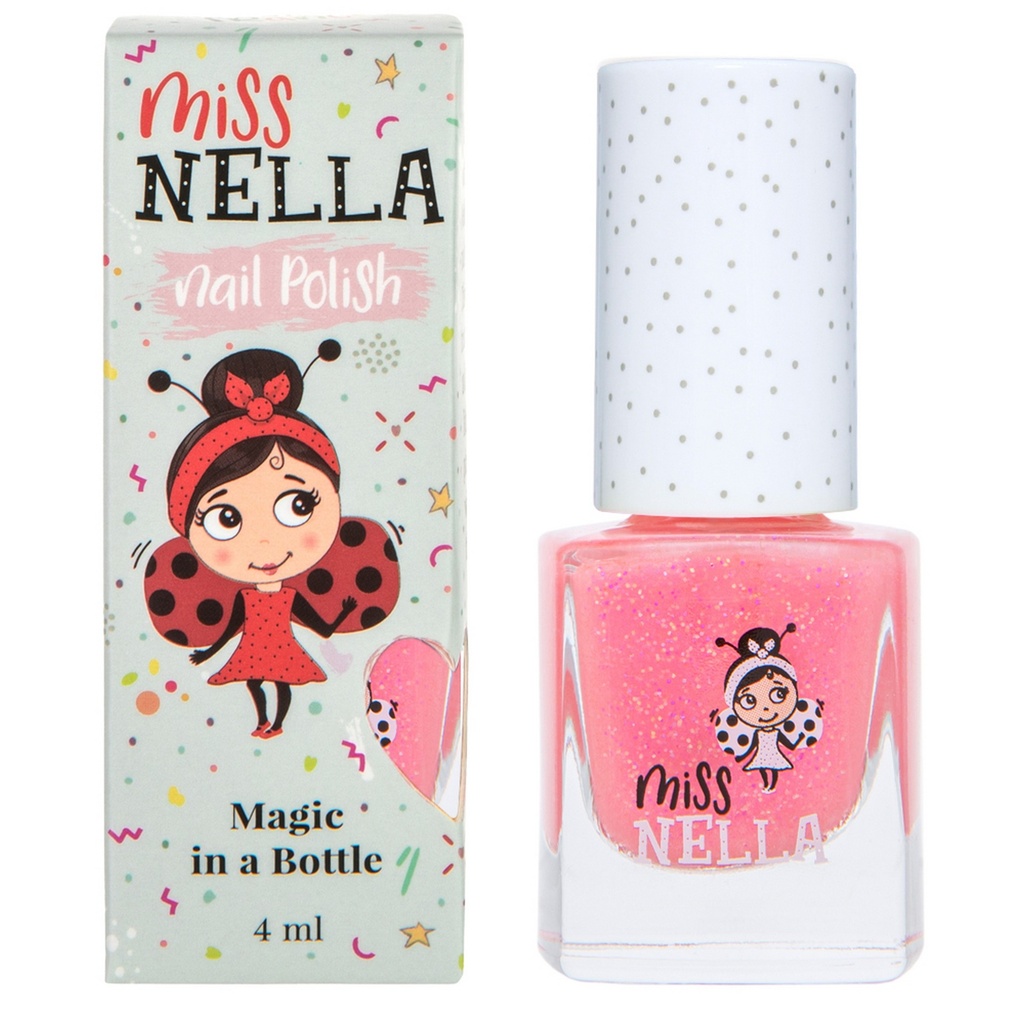 Miss Nella Kids Peel Off Odour Free Nail Polish - Marshmallow Overload