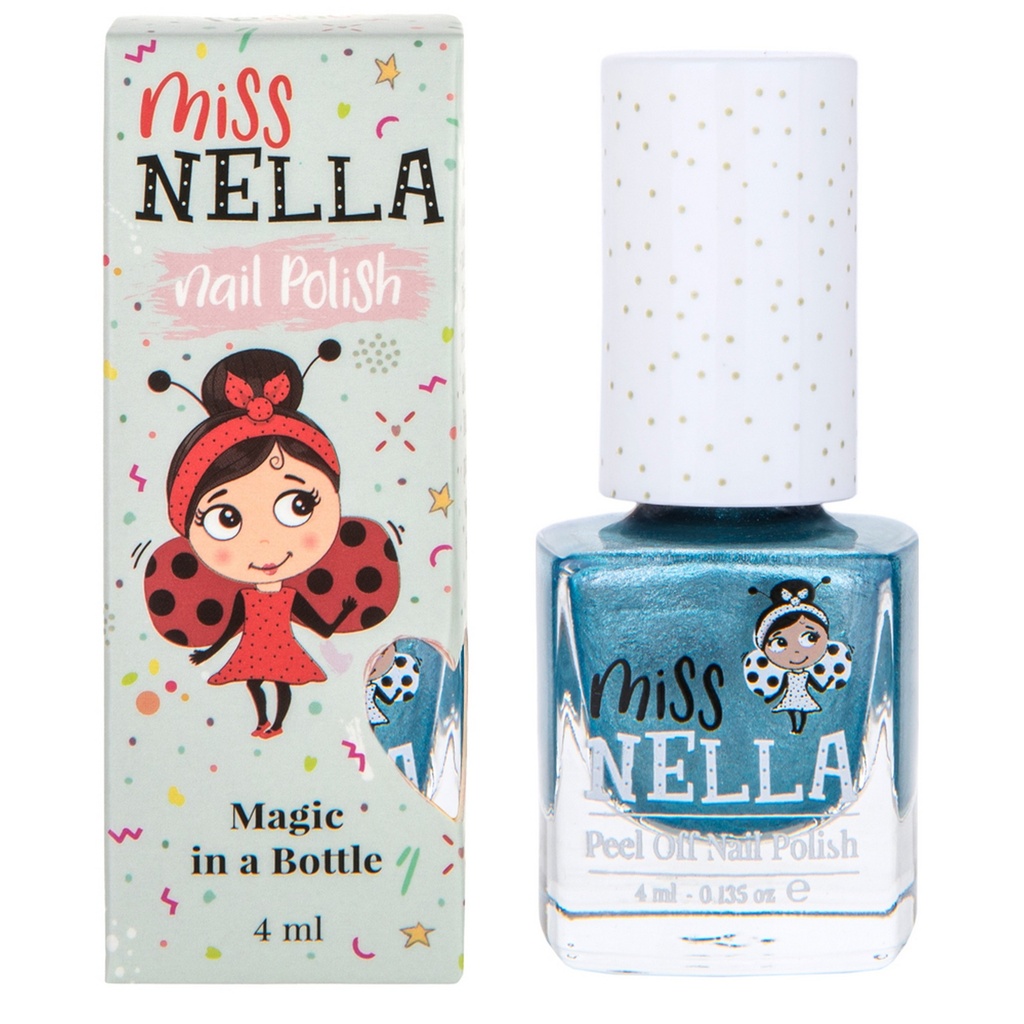 Miss Nella Kids Peel Off Odour Free Nail Polish - Rawr-some