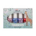 Miss Nella Nail Polish 4-pack - Safari Collection