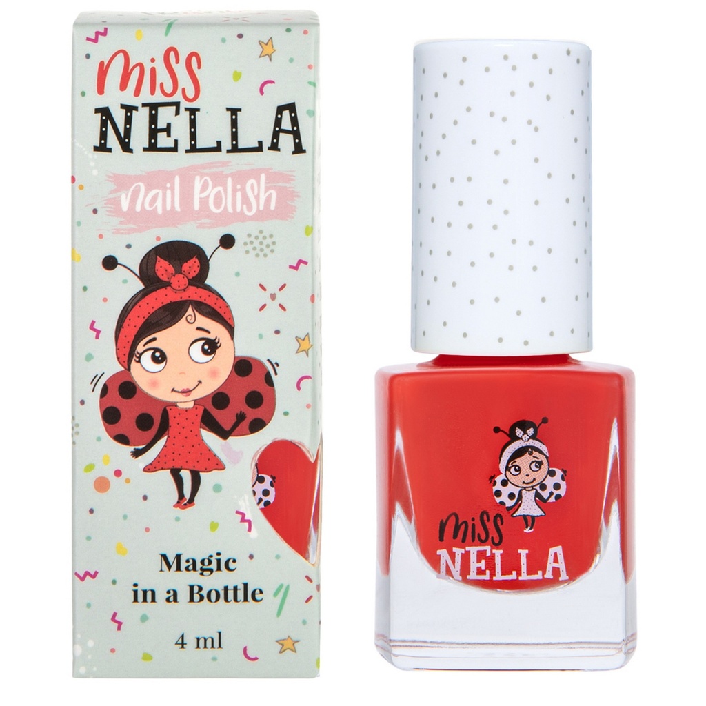 Miss Nella Kids Peel Off Odour Free Nail Polish - Strawberry'n'Cream