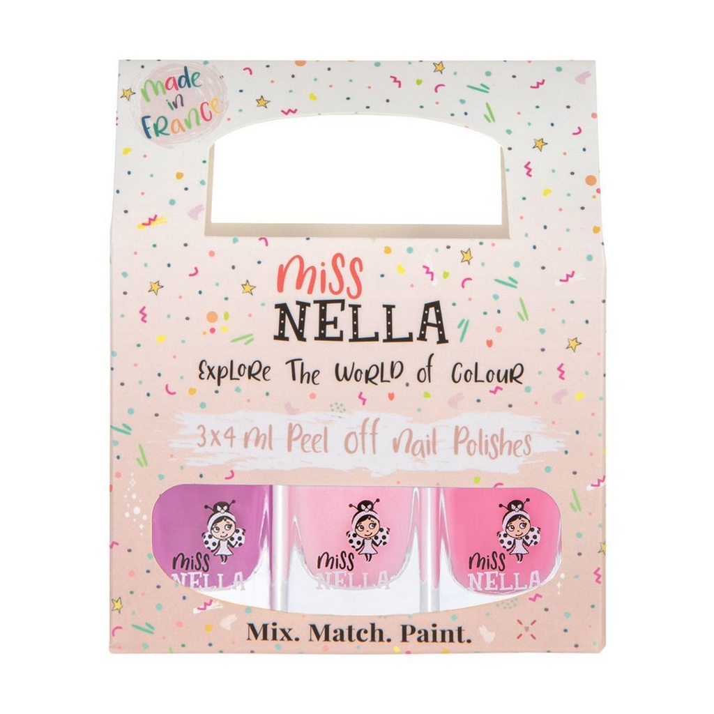 Miss Nella Nail Polish 3-Pack - Sweet Little Pack