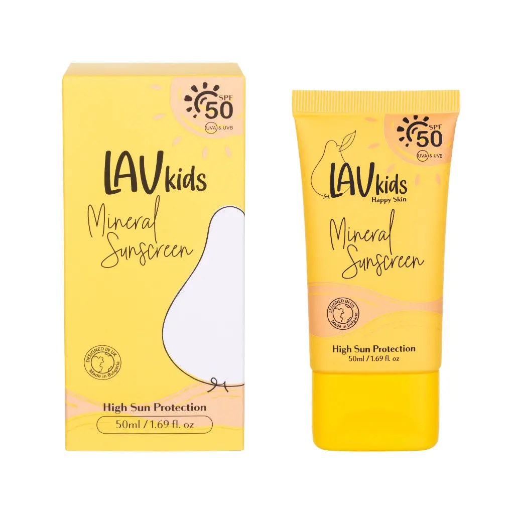 Lav Kids SPF 50 Mineral Sunscreen (50ml) 