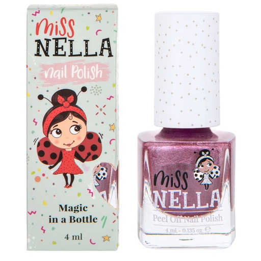 [MN-00060] Miss Nella Kids Peel Off Odour Free Nail Polish - Diplodo-kiss
