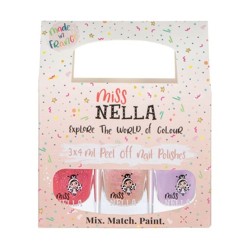 [MN-00076] Miss Nella Nail Polish 3-Pack - Good Vibes
