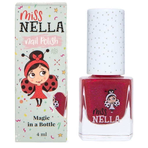 [MN-00027] Miss Nella Kids Peel Off Odour Free Nail Polish - Jazzberry Jam