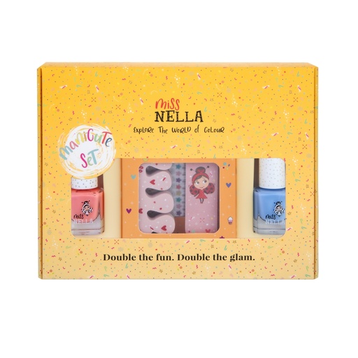 [MN-00072] Miss Nella ManiCute Set (nails and accessories set) - Summer