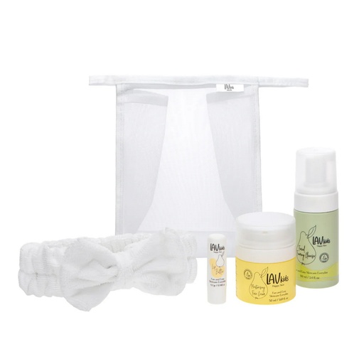 [LAV-BUN03] Lav Kids Moisturising Trio Face Bundle with Accessories